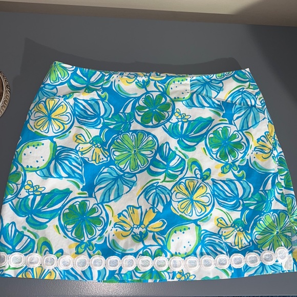 Lilly Pulitzer Dresses & Skirts - Lilly Pulitzer Marigold Lemon Lime Skirt